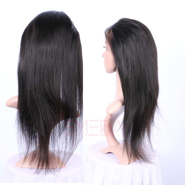  EMEDA 360 lace frontal closure Brazilian hair pre plucked lace frontal HW 022